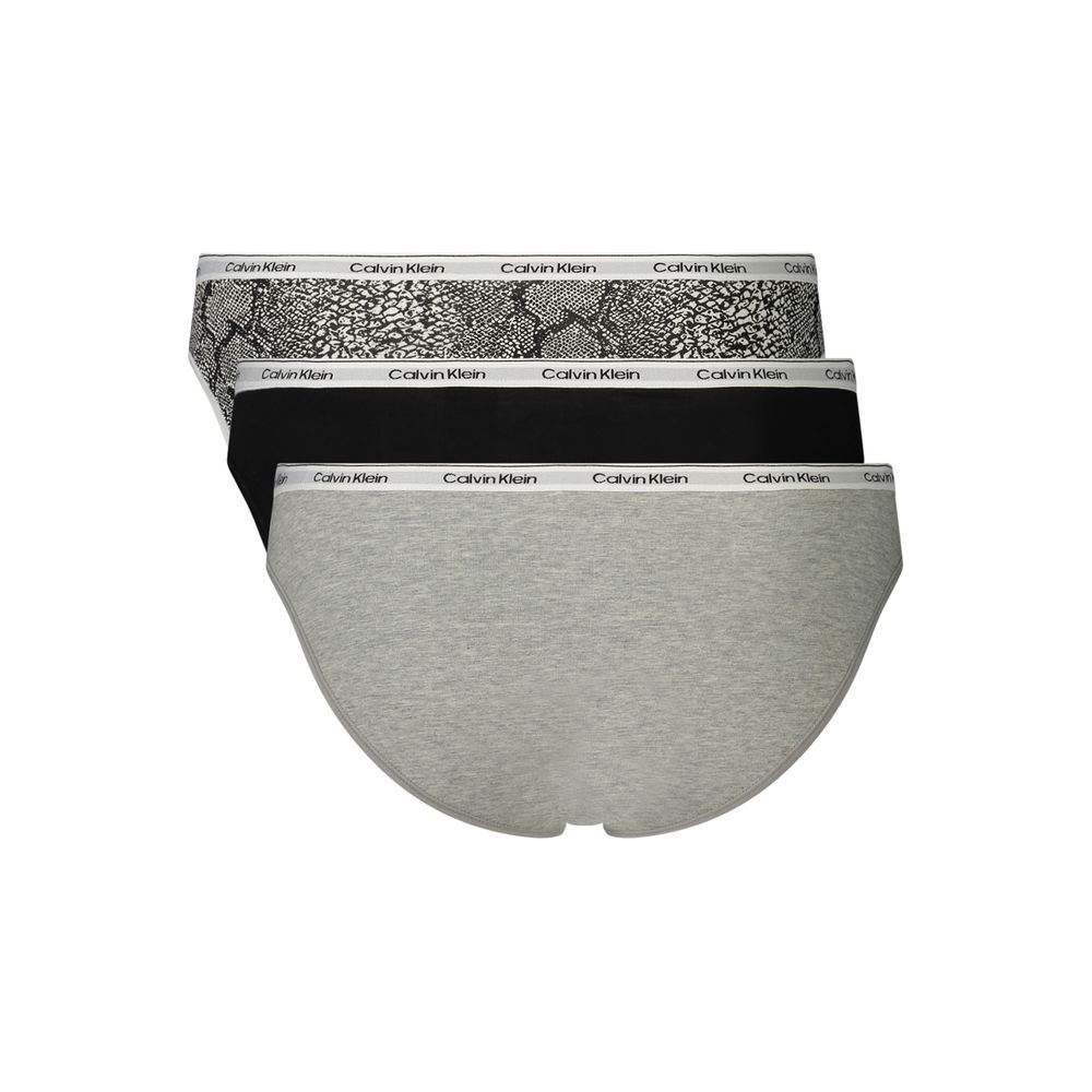 Calvin Klein Grey Cotton Women's Underwear