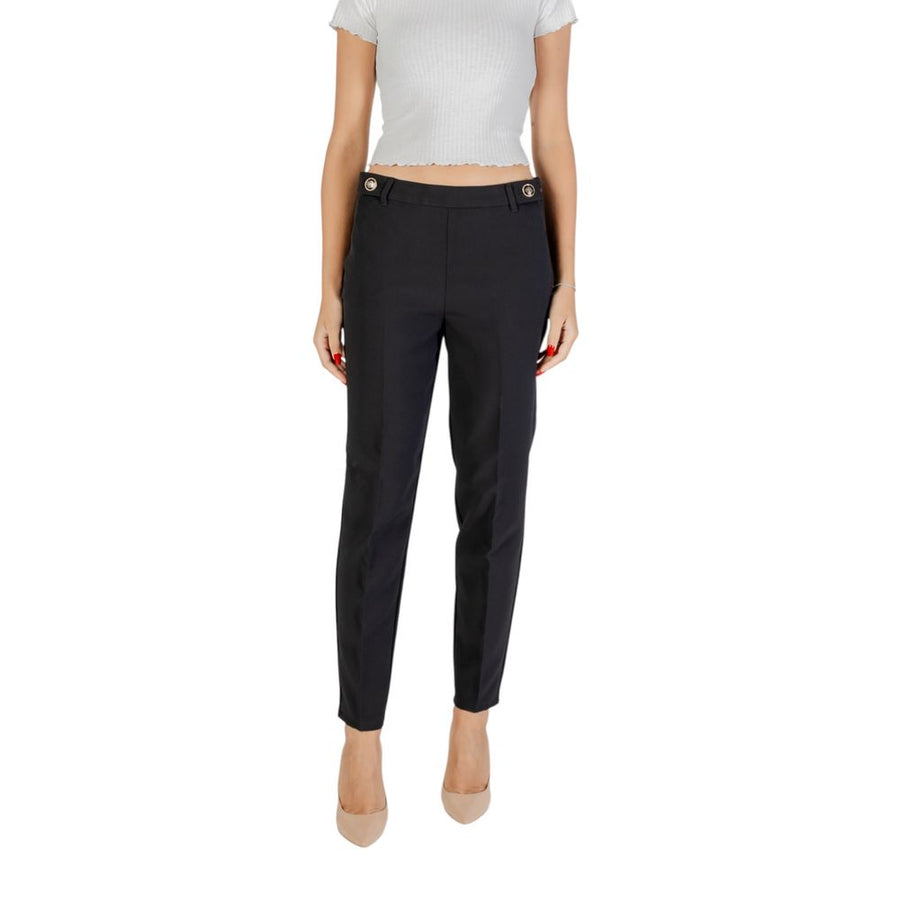 Only Schwarze Freizeithose aus recyceltem Polyester