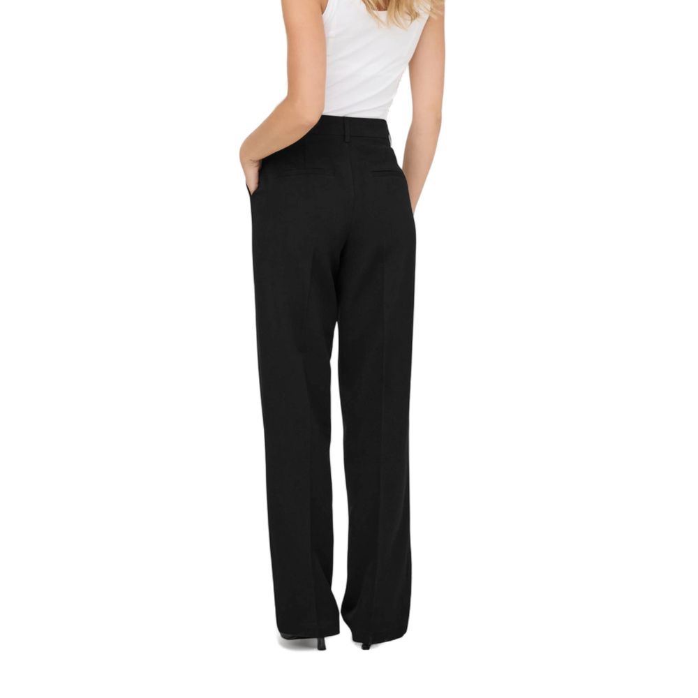 Only Schwarze Freizeithose aus Polyester