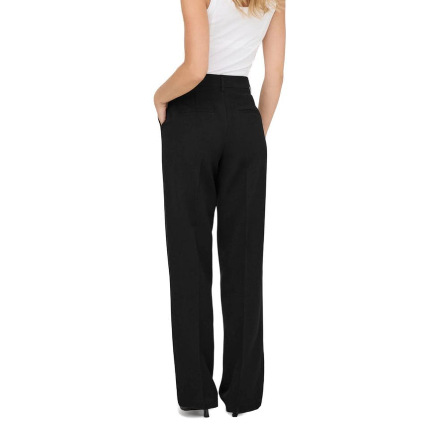 Only Schwarze Freizeithose aus Polyester