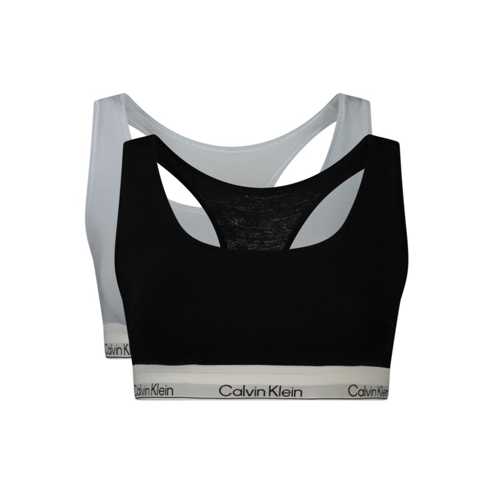 Calvin Klein Hellblauer Baumwoll-Bralette für Damen