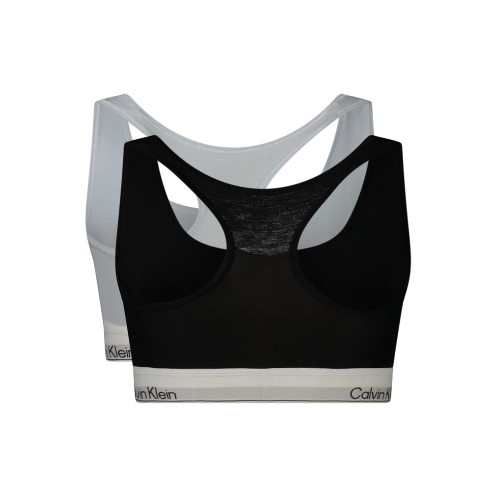 Calvin Klein Hellblauer Baumwoll-Bralette für Damen