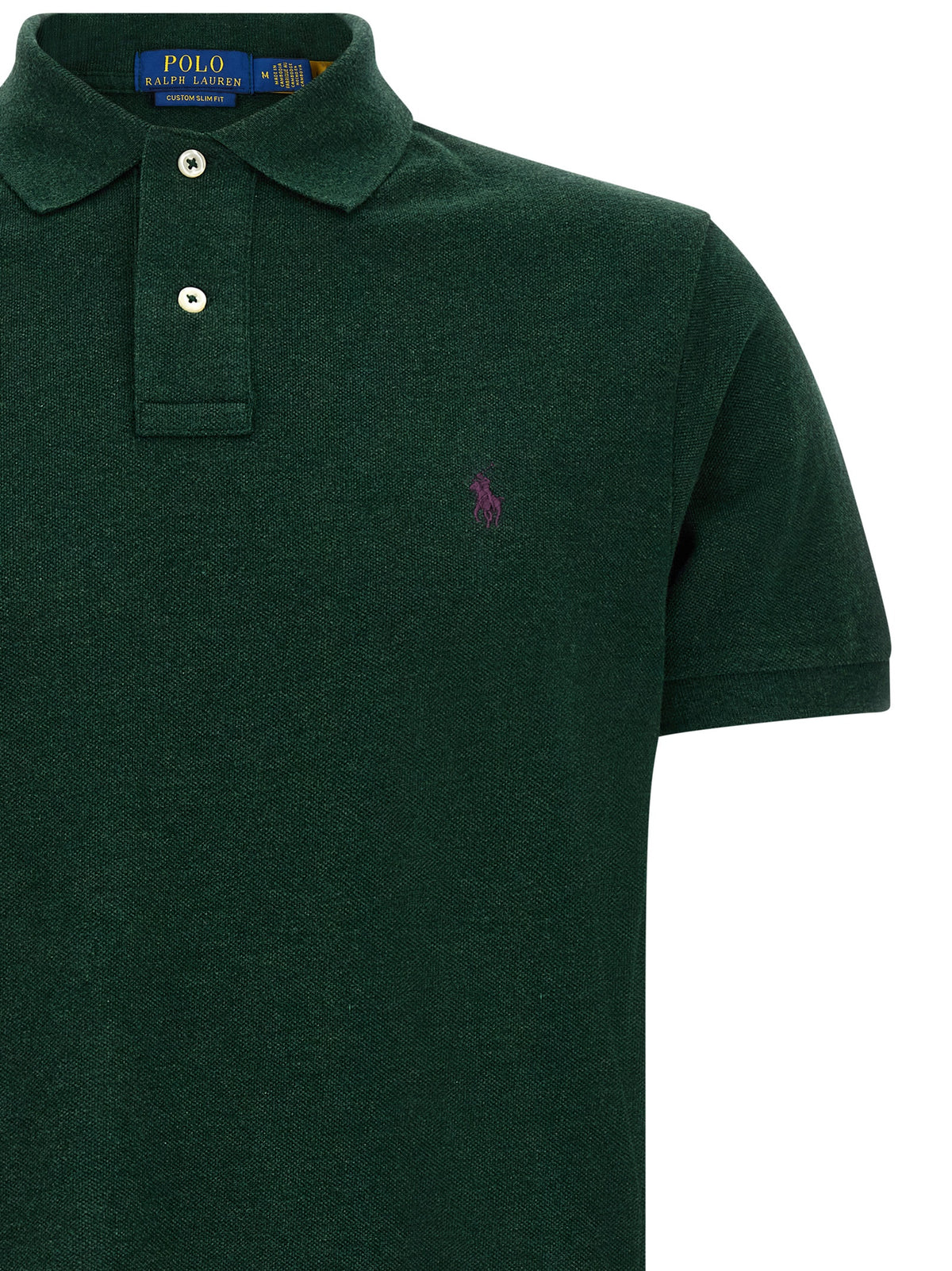 Polo Ralph Lauren Two-Tone Cotton Polo Shirt