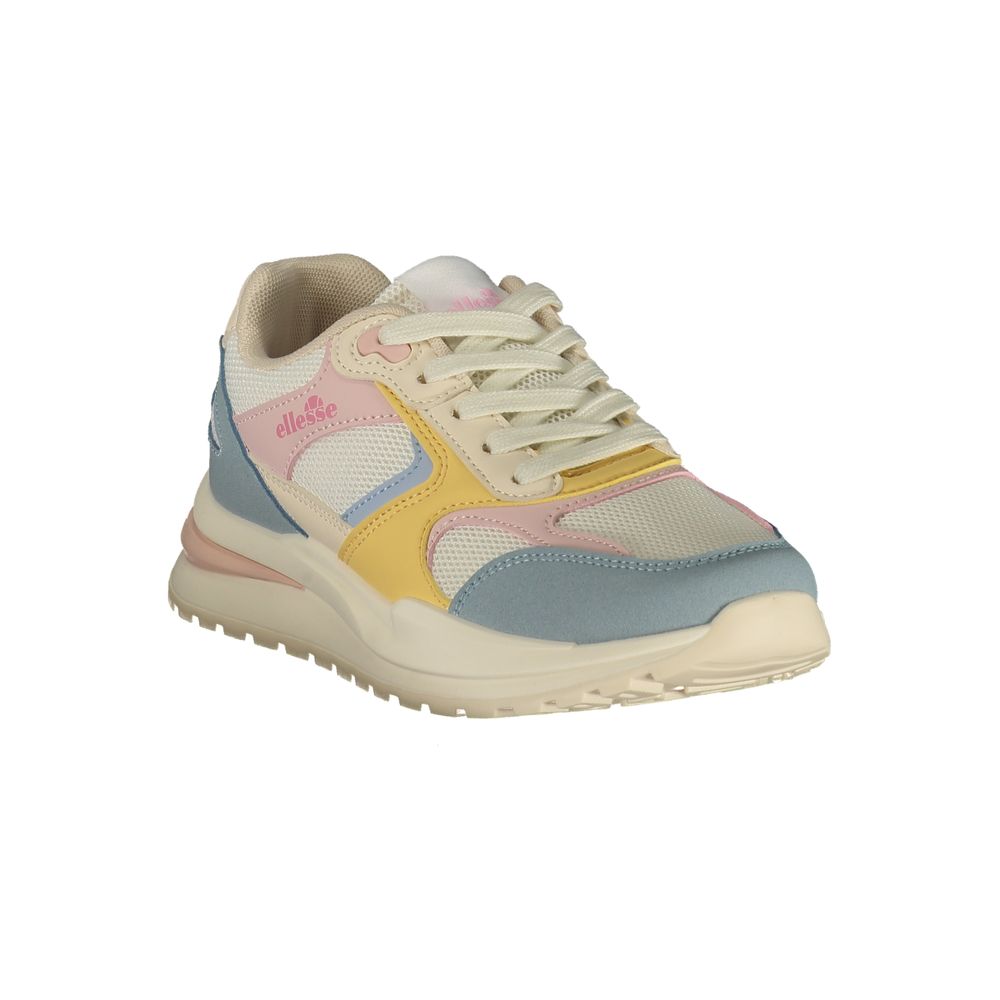 Ellesse Weißer Polyester-Sneaker