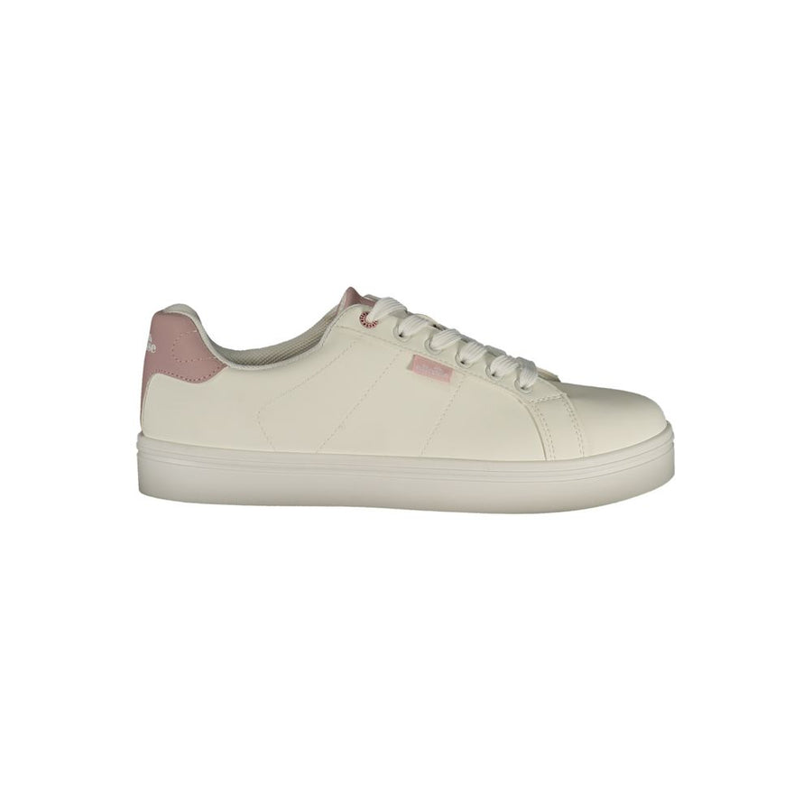 Ellesse White Polyester Sneakers