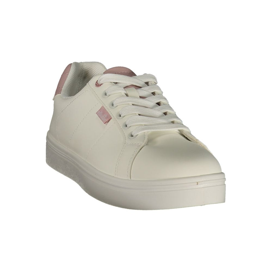 Ellesse White Polyester Sneakers