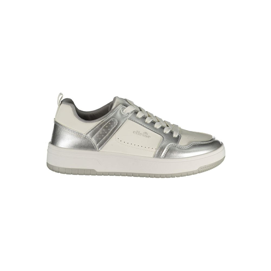 Ellesse White Polyurethane Women's Sneakers
