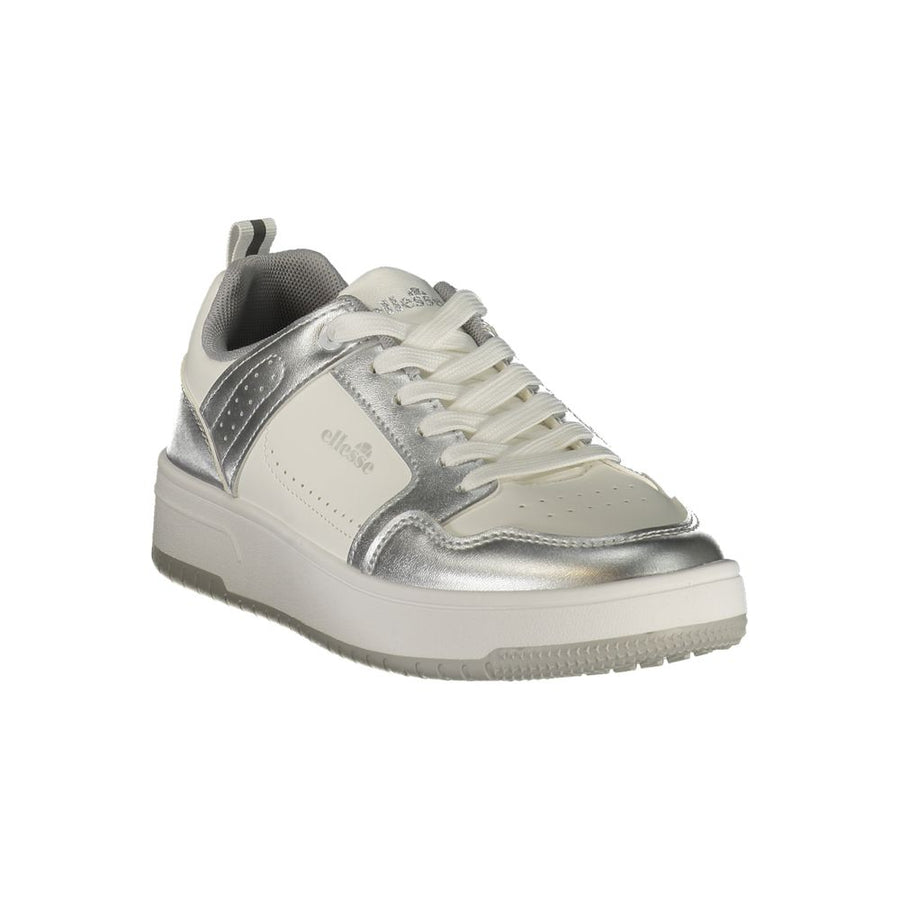 Ellesse White Polyurethane Women's Sneakers