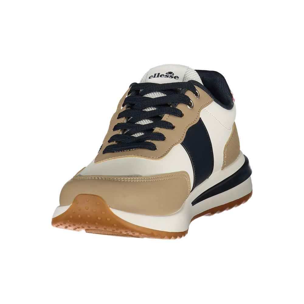Ellesse Herren-Sneaker aus weißem Polyurethan