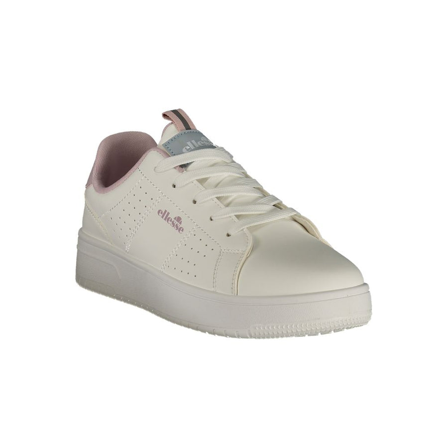 Ellesse White Polyester Sneakers