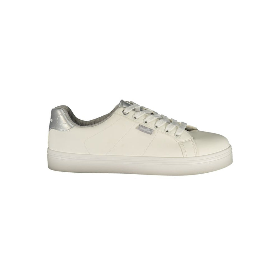 Ellesse White Polyester Sneakers