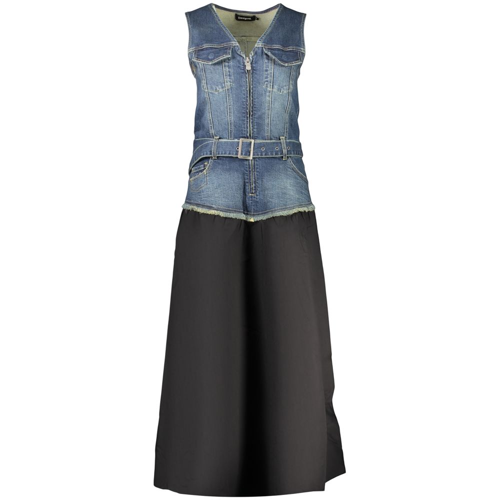 Desigual Black Cotton Dress
