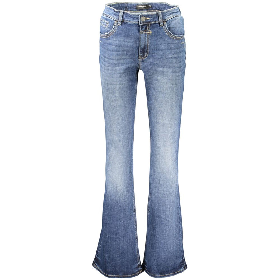 Desigual Damen-Jeans aus Baumwolle in Blau