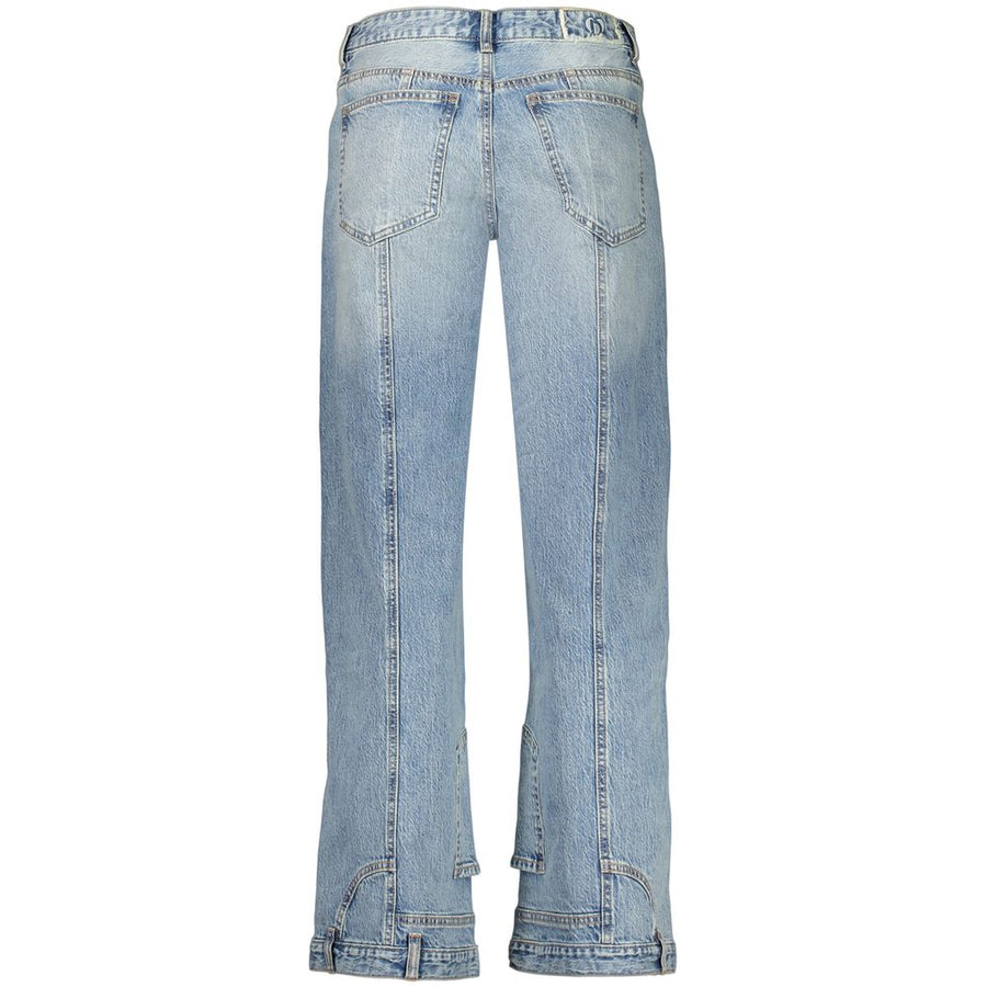 Desigual Azzurro Baumwoll-Jeans für Damen