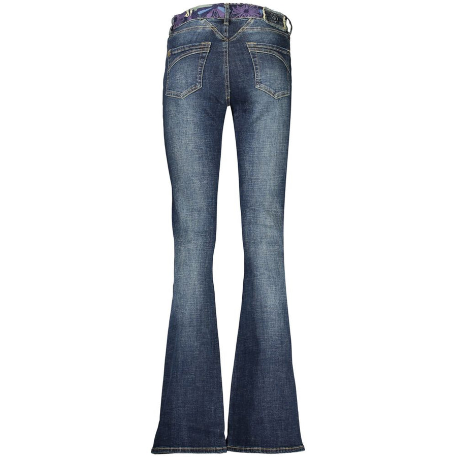 Desigual Damen-Jeans aus Baumwolle in Blau