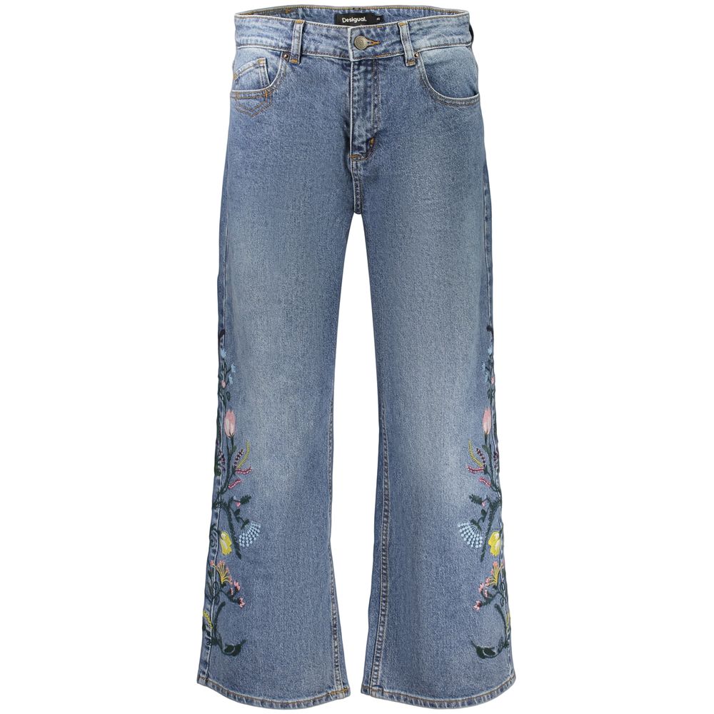 Desigual Damenjeans aus Baumwolle in Blau