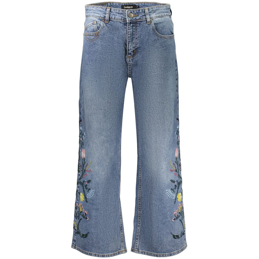Desigual Damenjeans aus Baumwolle in Blau