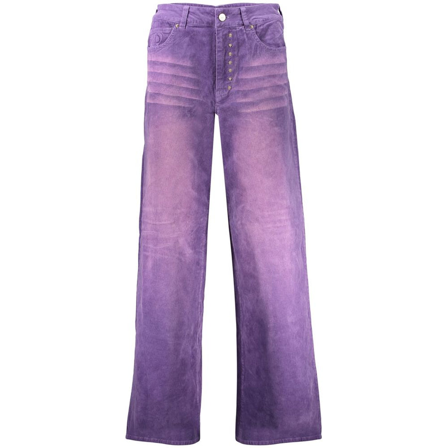 Desigual Lila Baumwolle Frauen Jeans