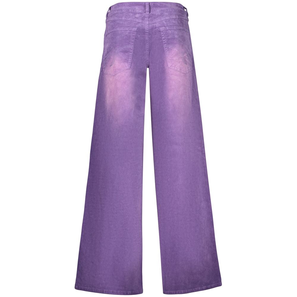 Desigual Lila Baumwolle Frauen Jeans