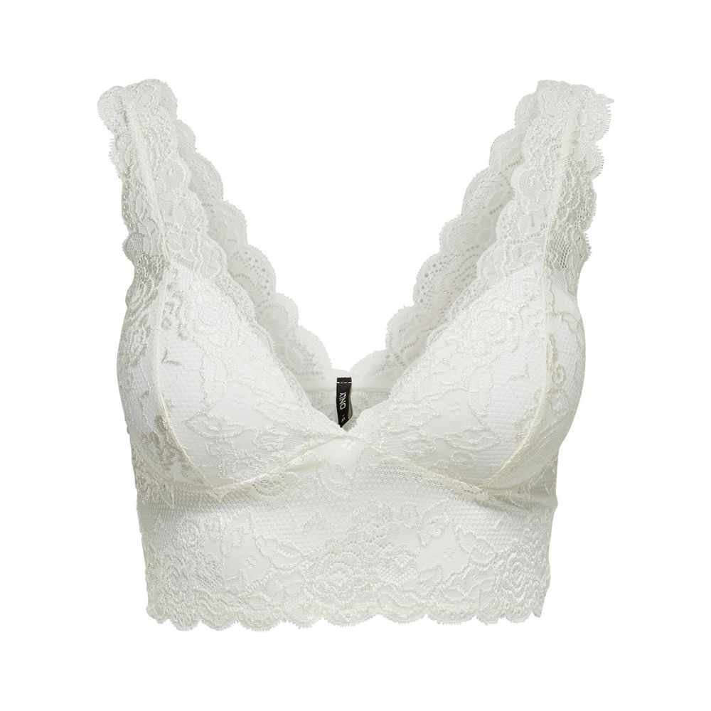 Only Weißer BH aus Polyester
