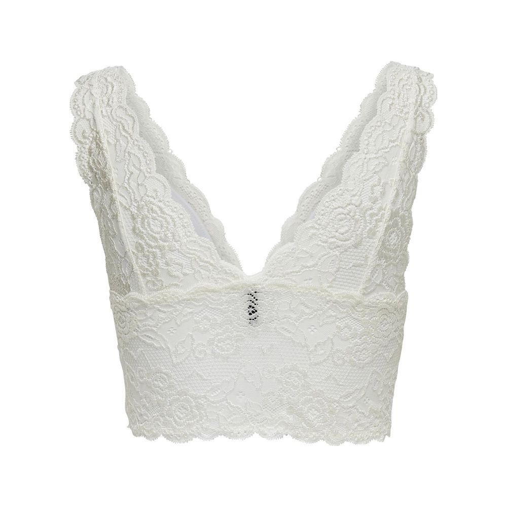 Only Weißer BH aus Polyester