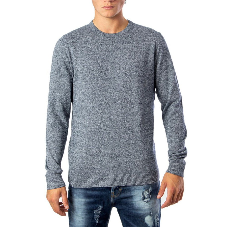 Jack Jones Blauer Baumwoll-Sweatshirt