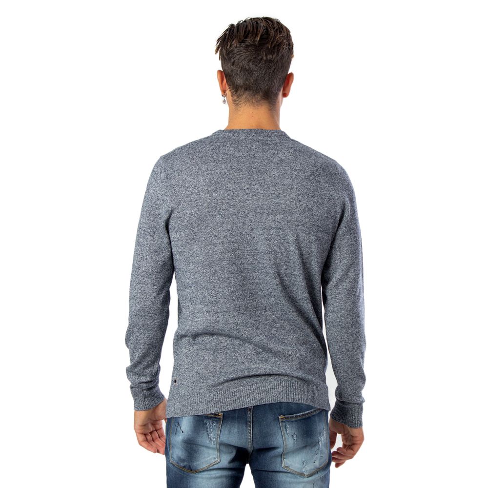 Jack Jones Blauer Baumwoll-Sweatshirt