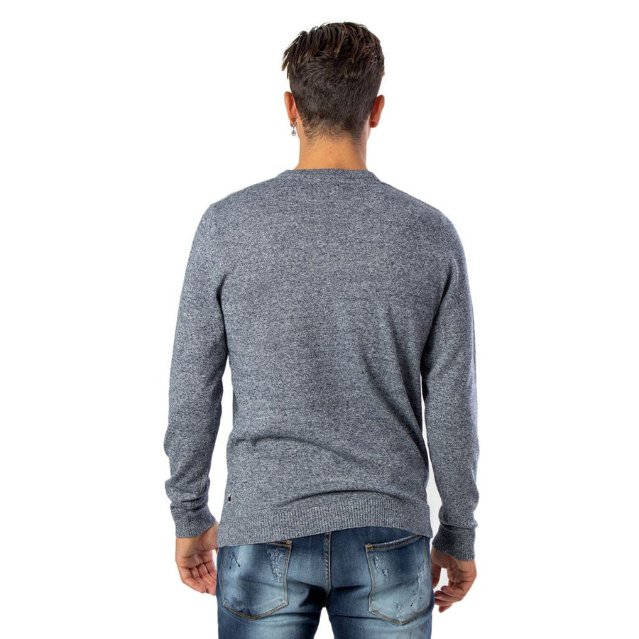 Jack Jones Blauer Baumwoll-Sweatshirt
