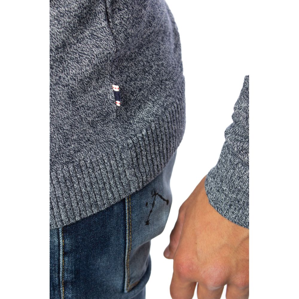 Jack Jones Blauer Baumwoll-Sweatshirt