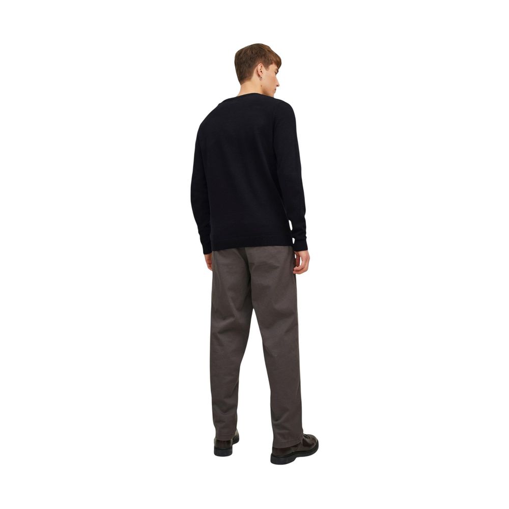 Jack Jones Schwarzer Baumwoll-Sweatshirt