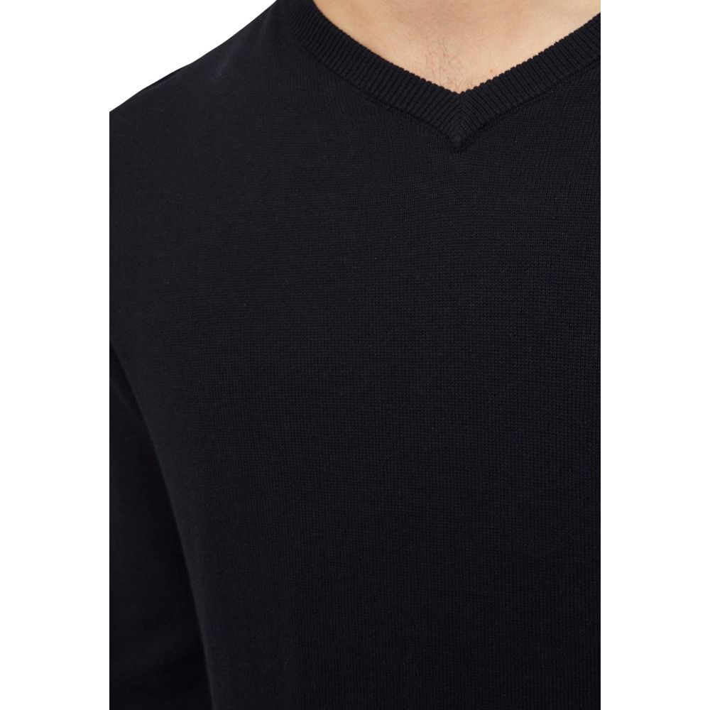 Jack Jones Schwarzer Baumwoll-Sweatshirt