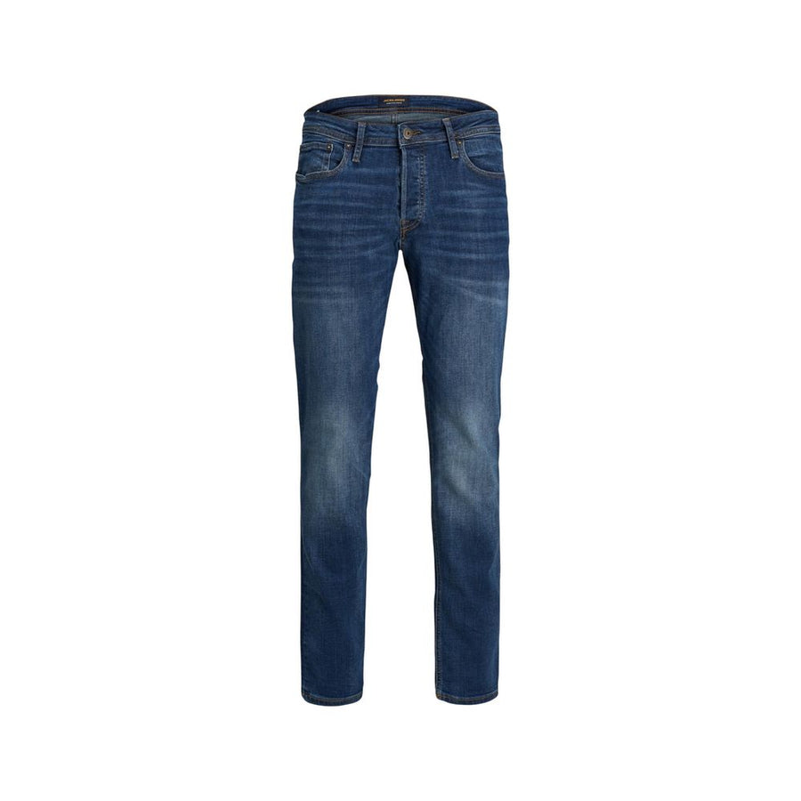 Jack Jones Blaue Baumwoll-Skinny-Jeans