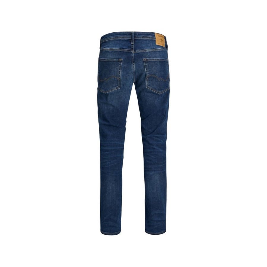 Jack Jones Blaue Baumwoll-Skinny-Jeans