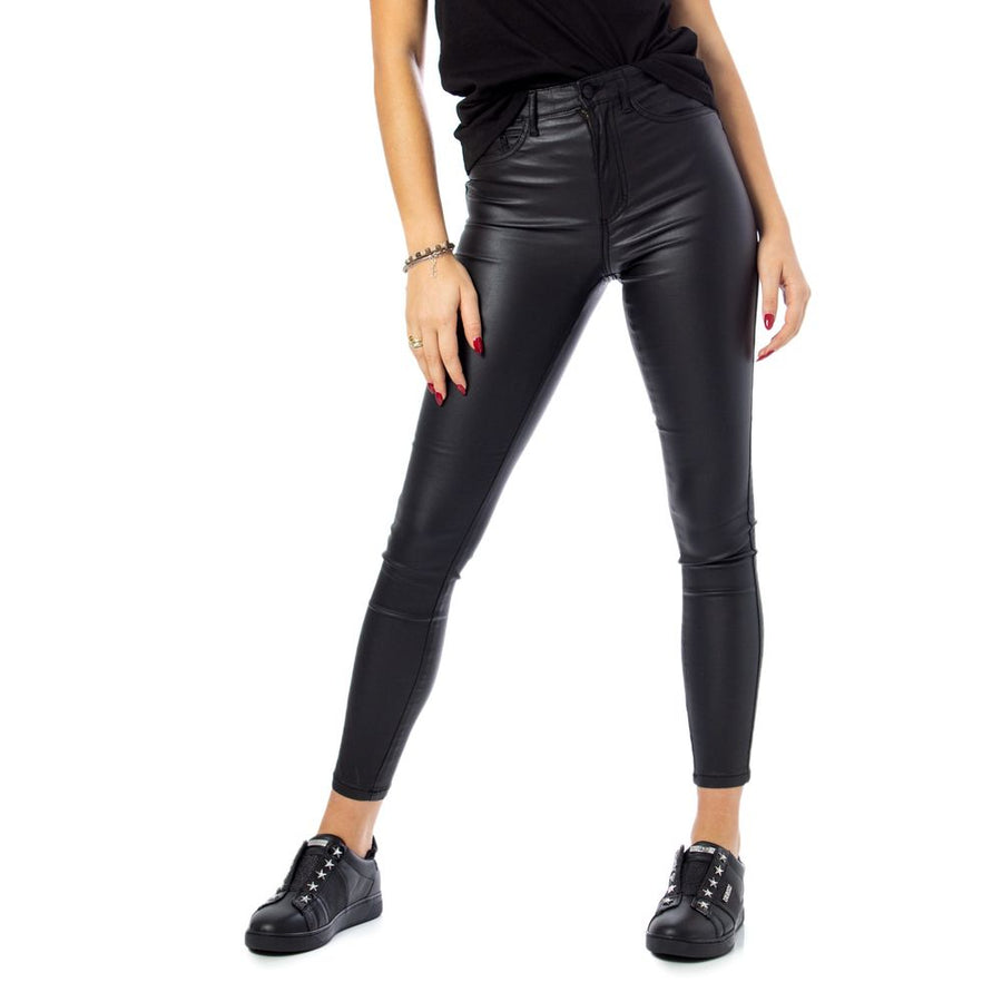 Only Schwarze Skinny Jeans aus Viskose