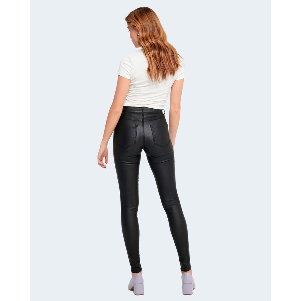 Only Schwarze Skinny Jeans aus Viskose