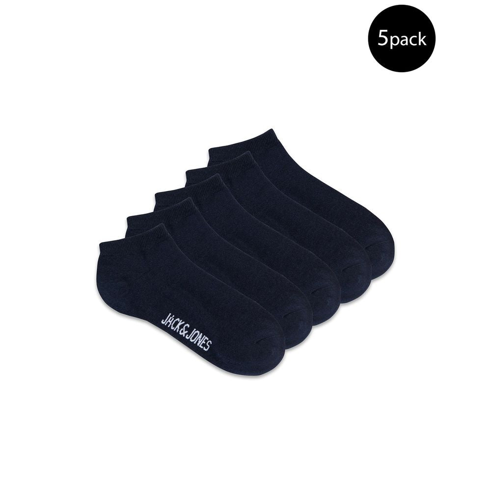 Jack Jones Blaue Baumwollsocken