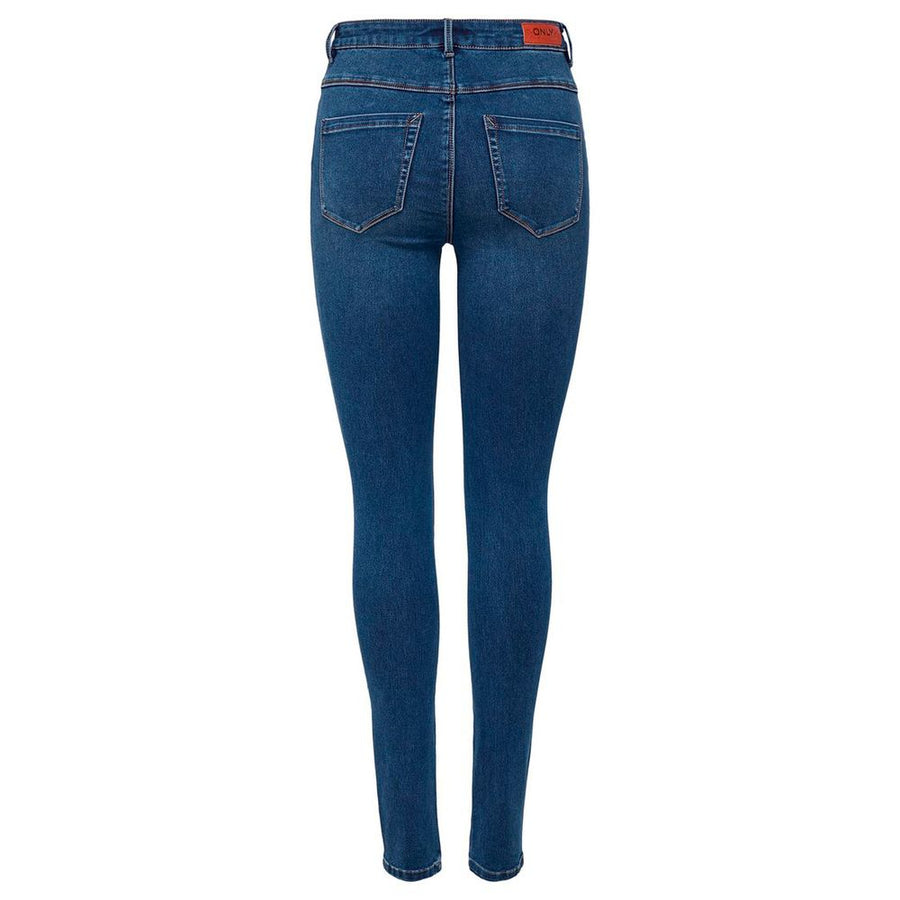 Only Blaue Baumwoll-Skinny-Jeans