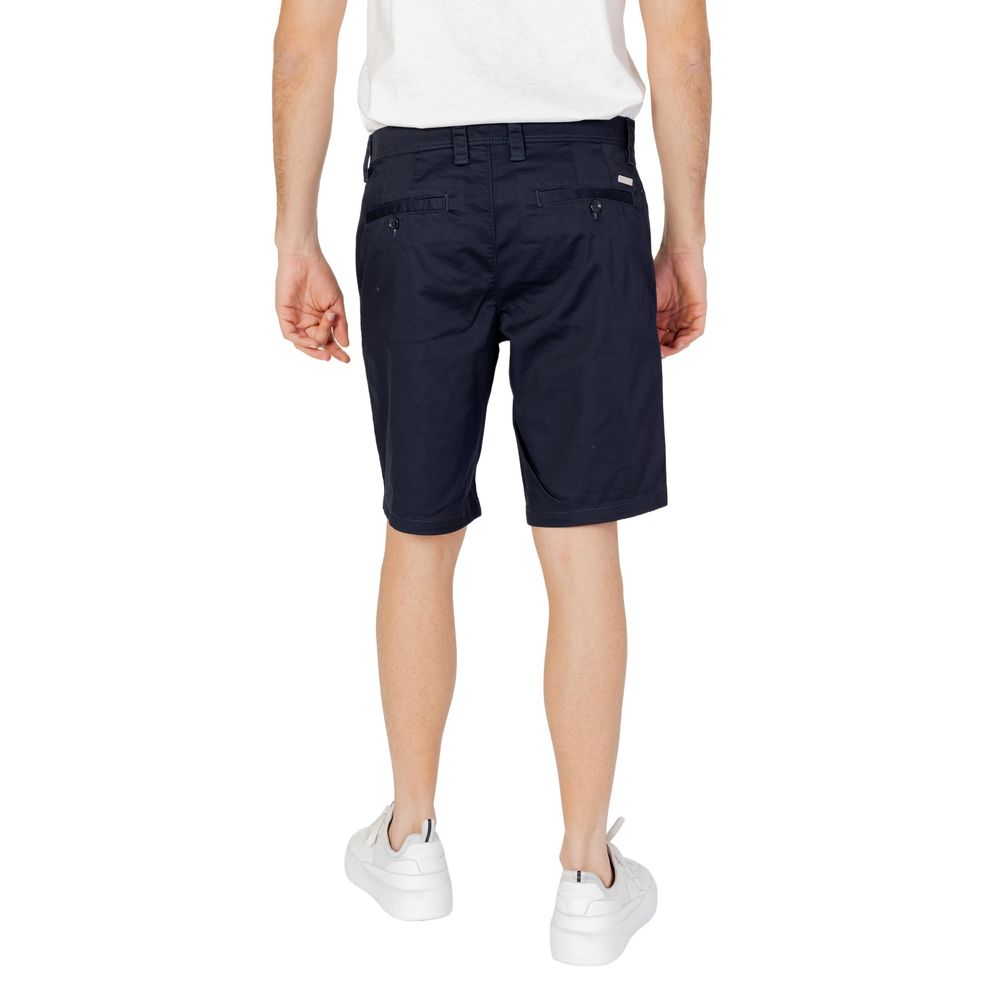 Armani Exchange Blaue Baumwoll-Bermudashorts