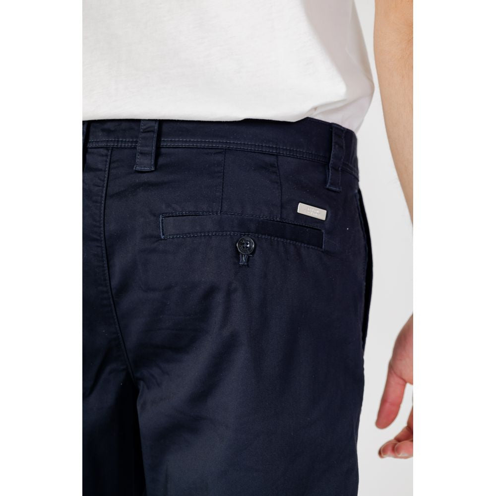 Armani Exchange Blaue Baumwoll-Bermudashorts