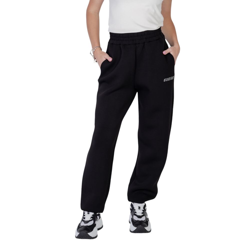 Guess Active Black Viscose Jogging Pants (Tracksuit Bottoms)