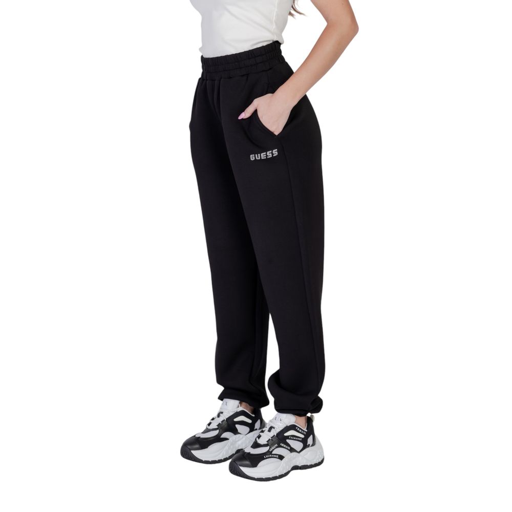 Guess Active Black Viscose Jogging Pants (Tracksuit Bottoms)