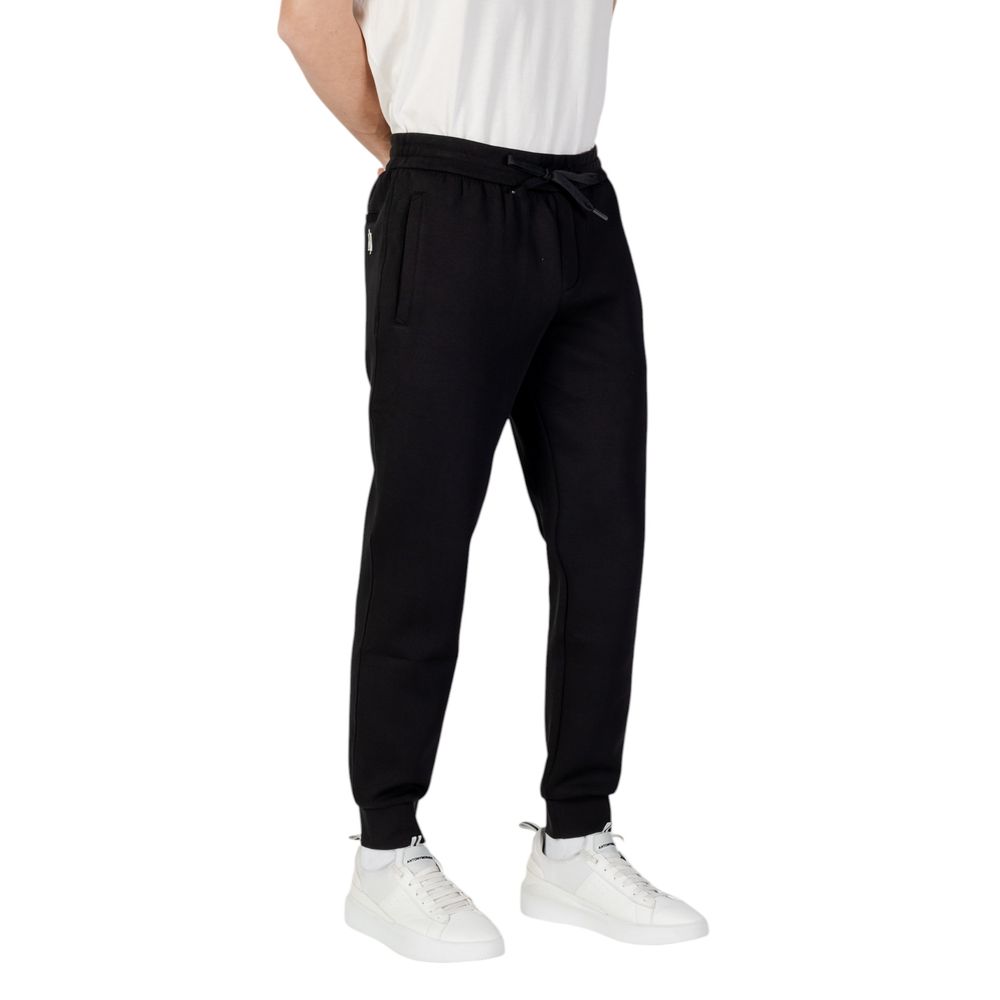 Armani Exchange Schwarze Baumwoll-Jogginghose (Trainingshose)