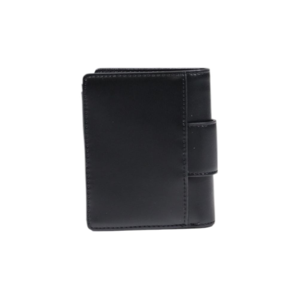 Armani Exchange Schwarzes Portemonnaie aus Polyester