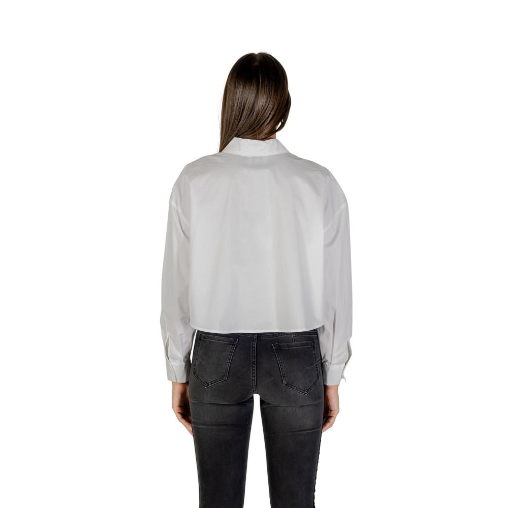 Armani Exchange Weiße Baumwollbluse