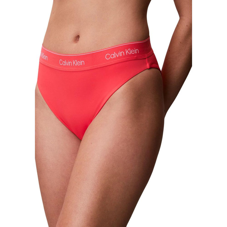 Calvin Klein Jeans Orange Badeshorts aus recyceltem Polyester