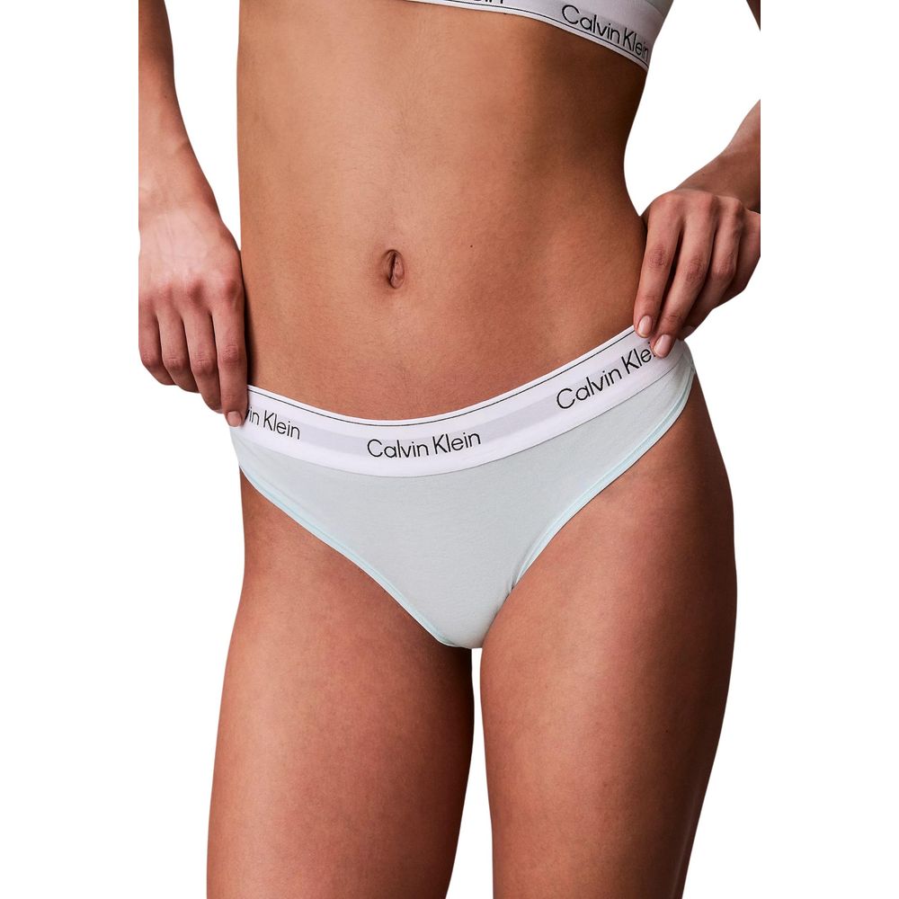 Calvin Klein Underwear Grüne Baumwoll-Panty