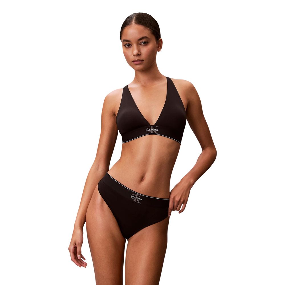 Calvin Klein Underwear Schwarzer Slip aus recyceltem Polyester