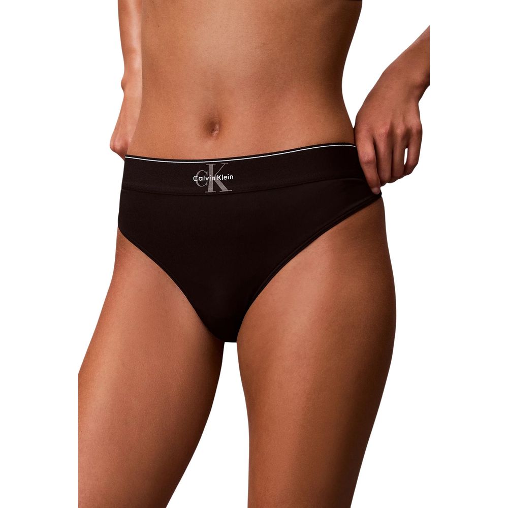 Calvin Klein Underwear Schwarzer Slip aus recyceltem Polyester
