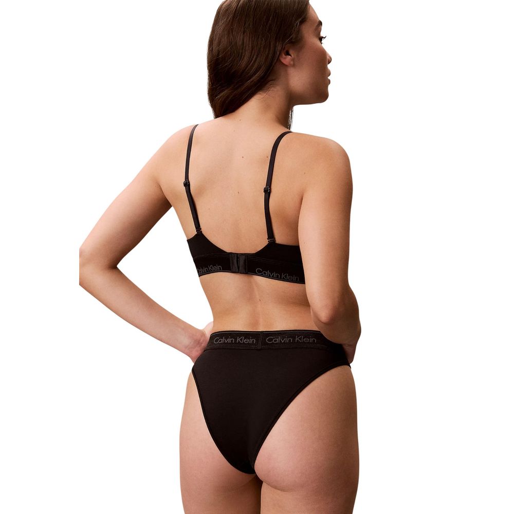 Calvin Klein Underwear Schwarzer Baumwoll-BH