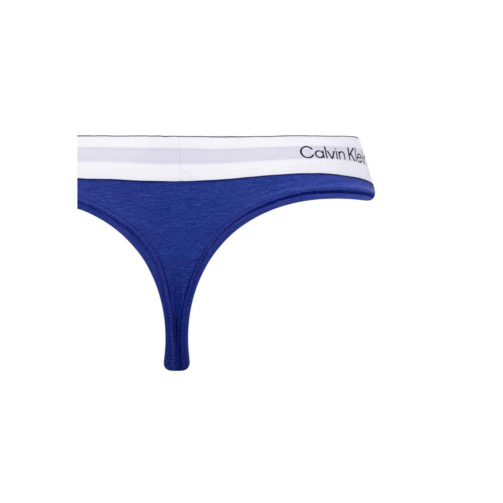 Calvin Klein Underwear Blaue Baumwoll-Panty